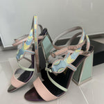 Molly Multipastels High Heels - Endless - UAE Rental and Resale for Women's Fashion