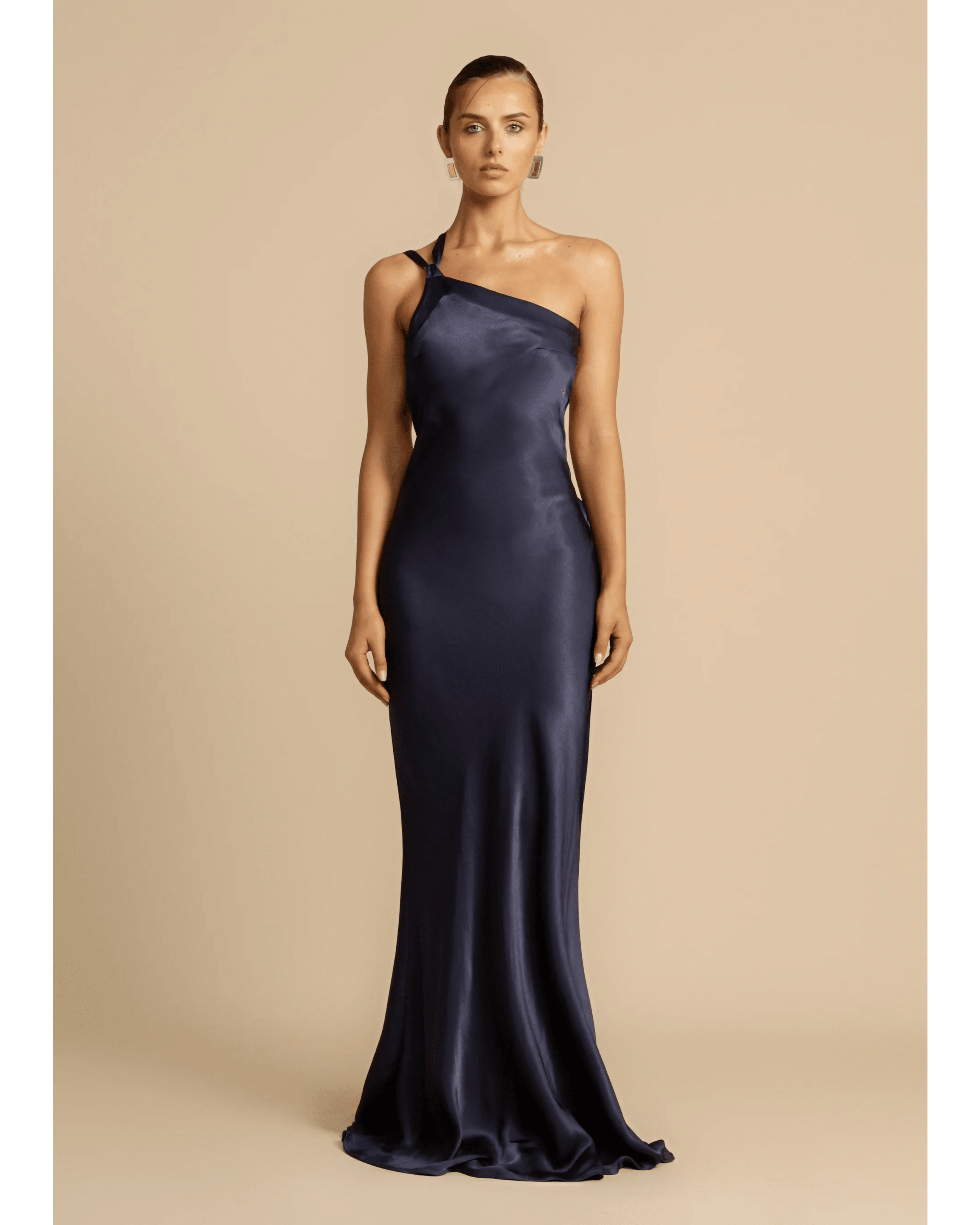 Monique Satin Maxi Dress - Endless - UAE Rental and Resale for Women's Fashion