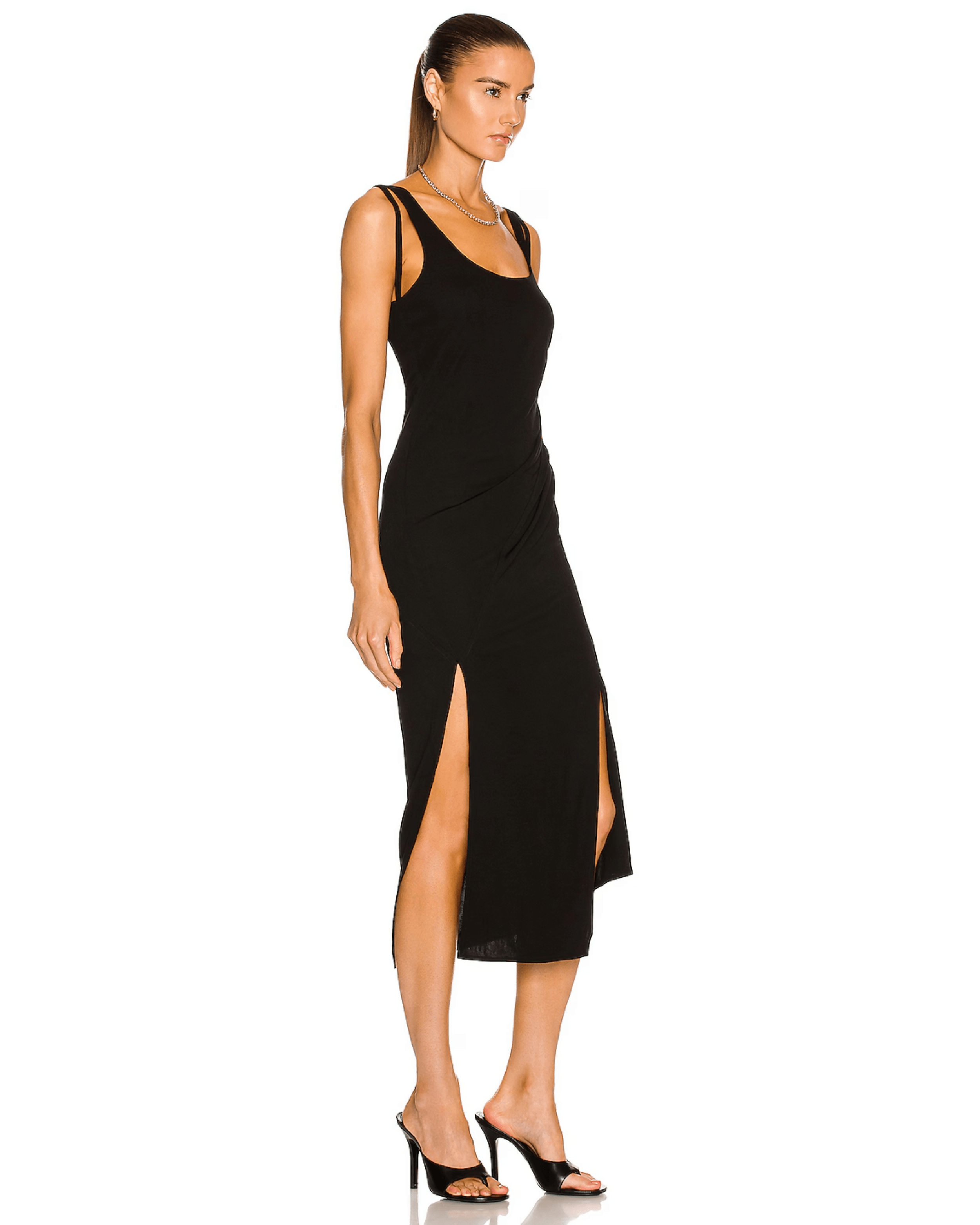 Multi Slit Dress - Endless - UAE Rental and Resale for Women's Fashion