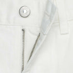 Folded white denim jeans with visible back pocket detail — Celine | Endless UAE