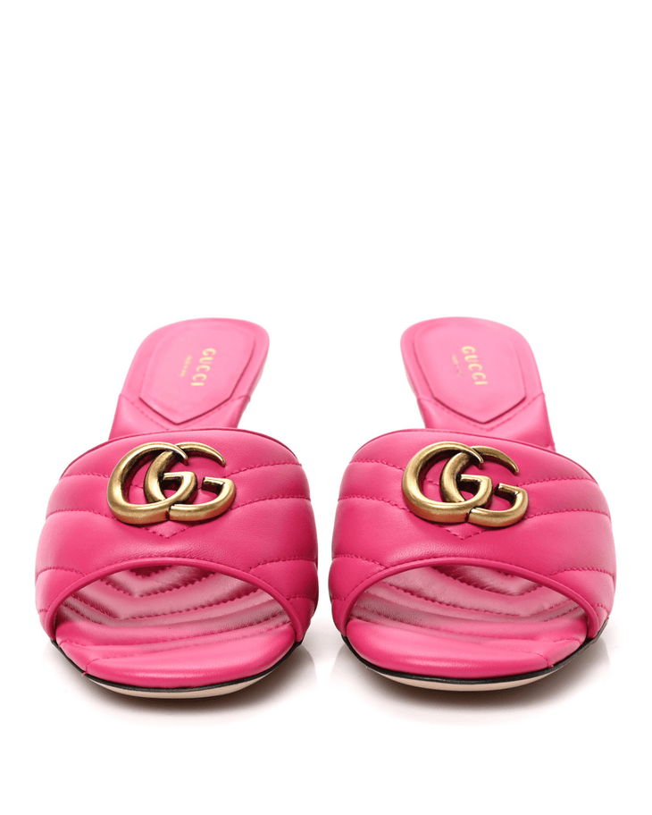 Nappa Matelasse Slide Sandals - Endless - UAE Rental and Resale for Women's Fashion