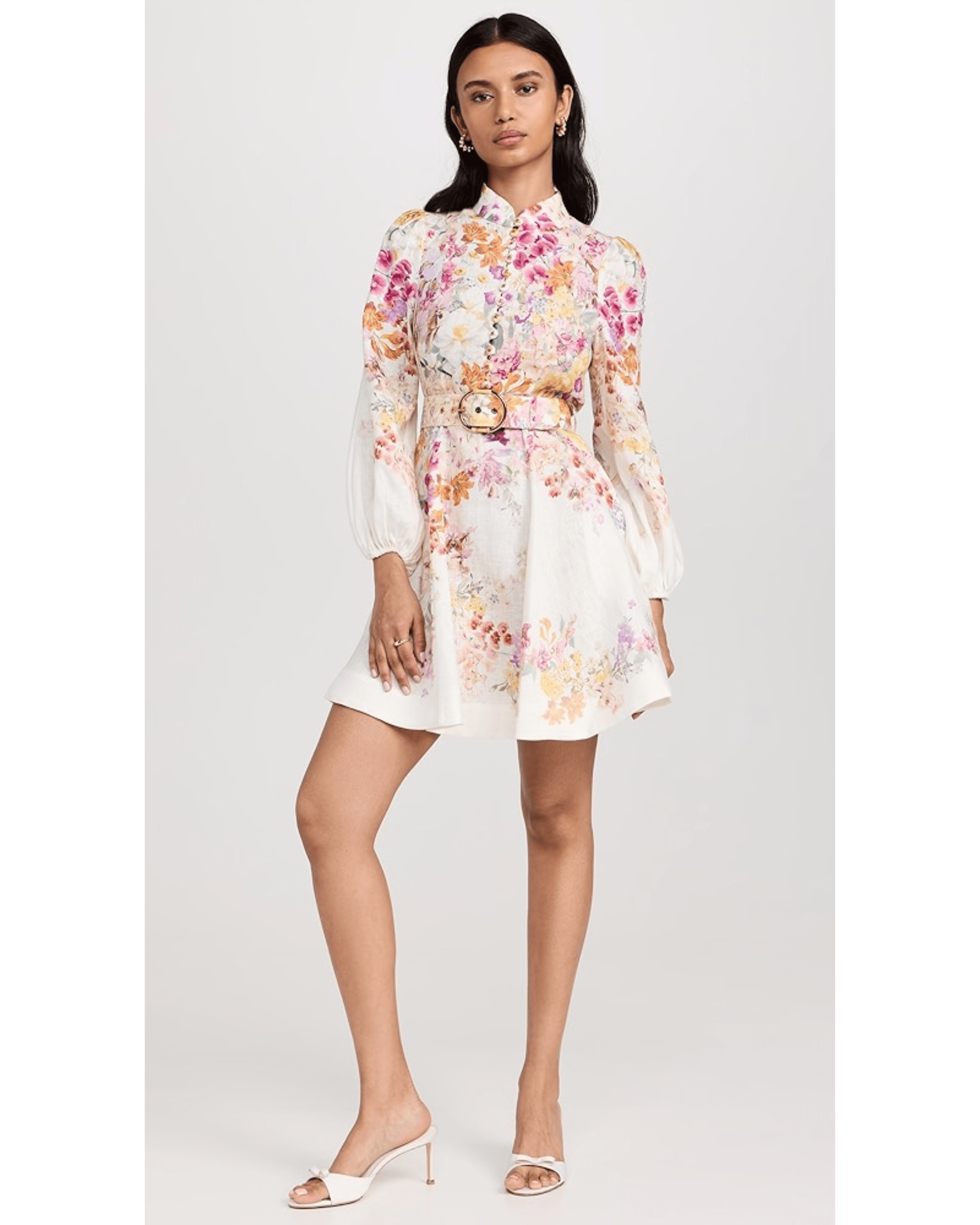 Natura Buttoned Mini Dress - Endless - UAE Rental and Resale for Women's Fashion