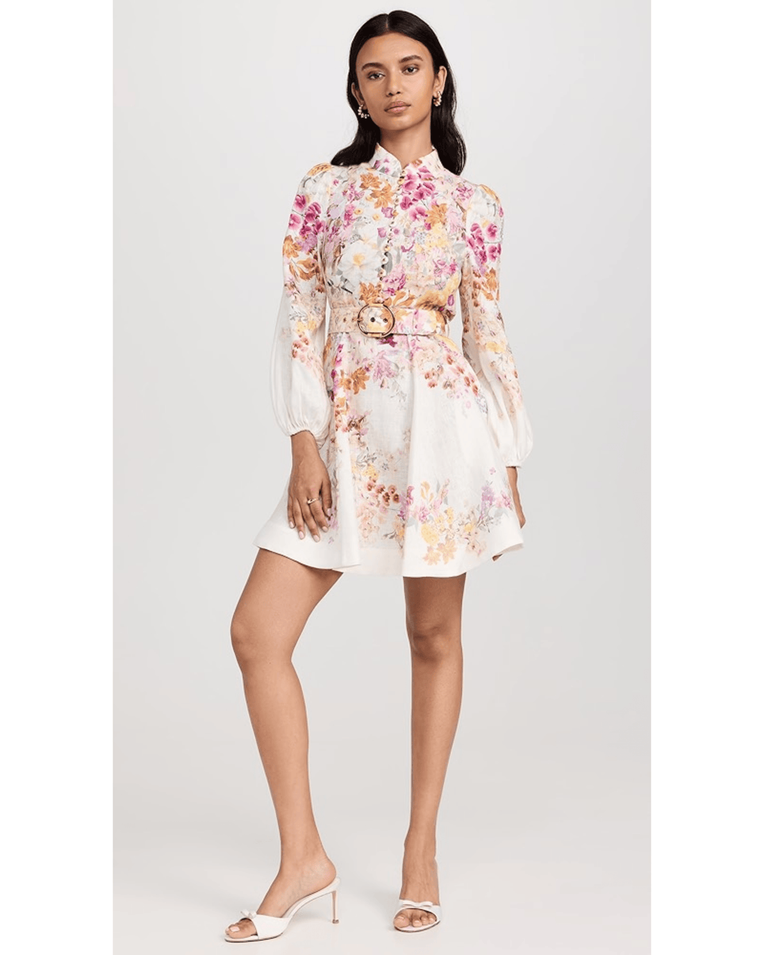 Natura Buttoned Mini Dress - Endless - UAE Rental and Resale for Women's Fashion