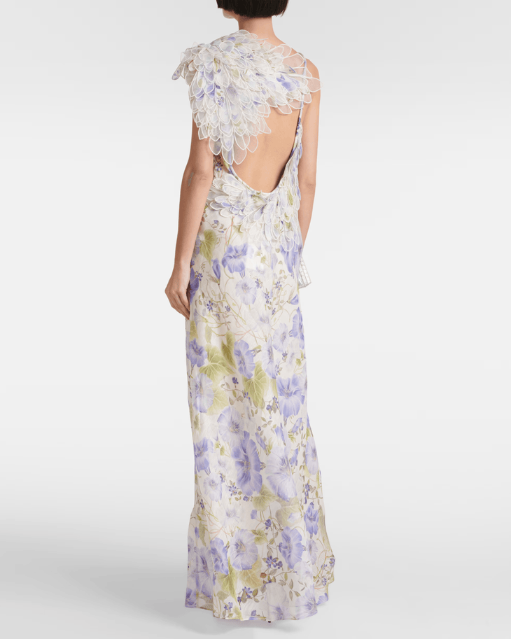 Natura Linen And Silk Organza Slip Dress - Endless - UAE Rental and Resale for Women's Fashion