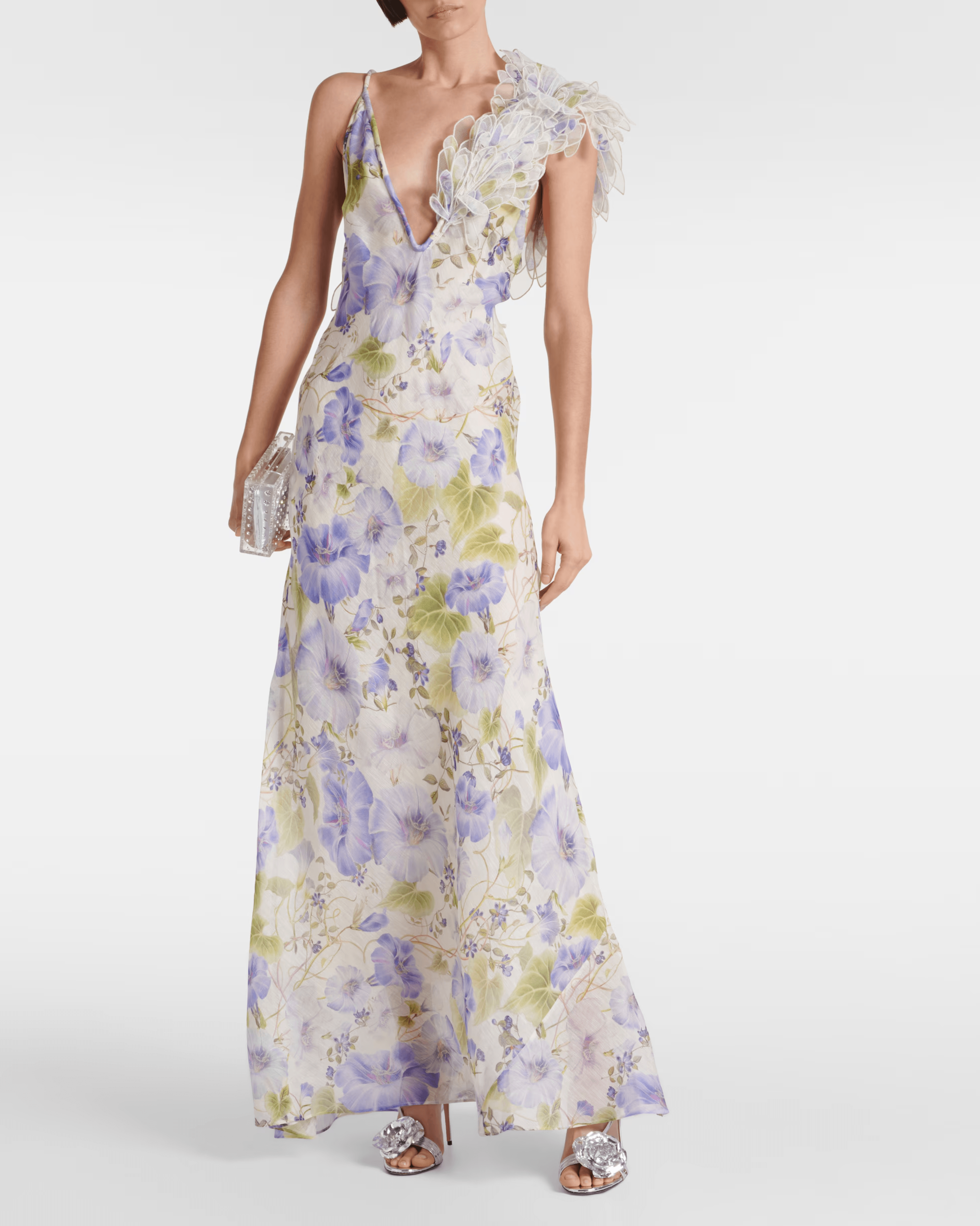 Natura Linen And Silk Organza Slip Dress - Endless - UAE Rental and Resale for Women's Fashion