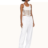 Net Lace Suspended Corset Top - Endless - UAE Rental and Resale for Women's Fashion