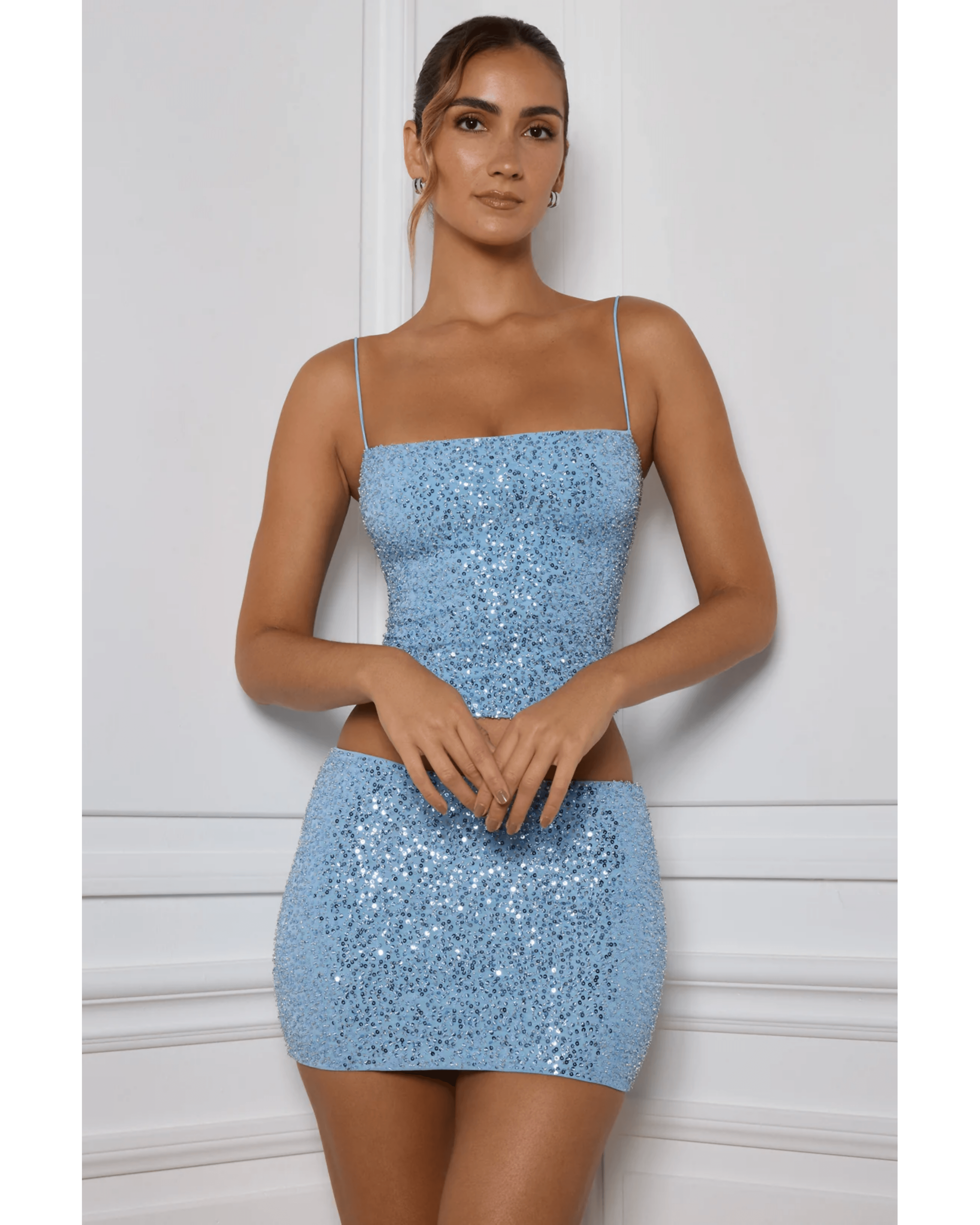 Nilsu Embellished Co-ord Set - Endless - UAE Rental and Resale for Women's Fashion