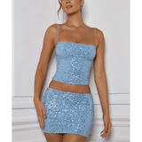 Nilsu Embellished Co-ord Set - Endless - UAE Rental and Resale for Women's Fashion
