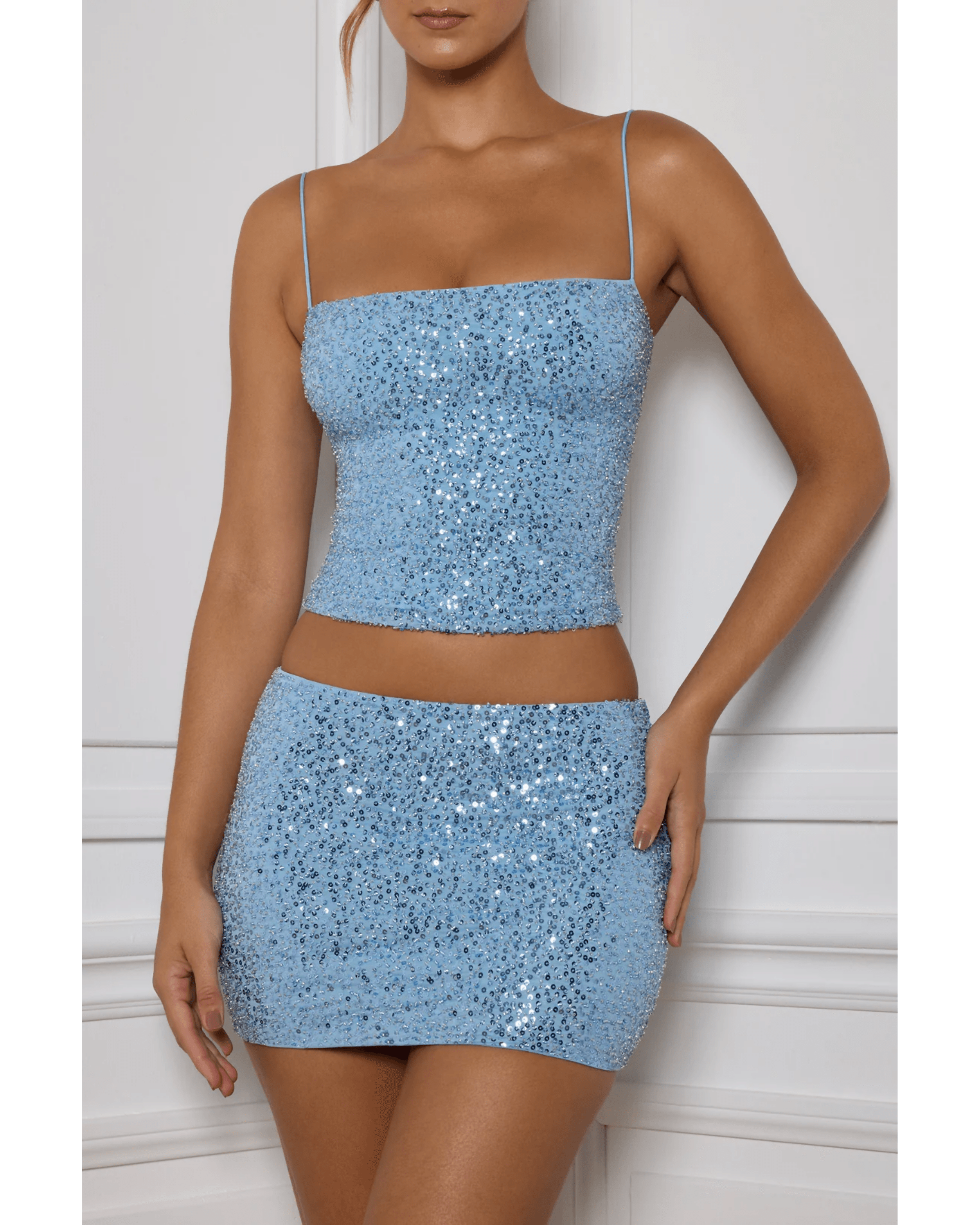 Nilsu Embellished Co-ord Set - Endless - UAE Rental and Resale for Women's Fashion