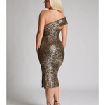 Nina Sequin Midaxi Dress - Endless - UAE Rental and Resale for Women's Fashion