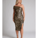 Nina Sequin Midaxi Dress - Endless - UAE Rental and Resale for Women's Fashion
