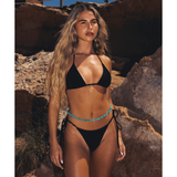 Noir Snake Charmer Black Triangle Bikini - Endless - UAE Rental and Resale for Women's Fashion