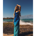 Oceania Ombre Backless Maxi Dress - Endless - UAE Rental and Resale for Women's Fashion