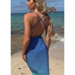 Oceania Ombre Backless Maxi Dress - Endless - UAE Rental and Resale for Women's Fashion
