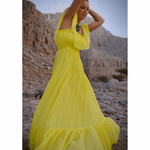 Off The Shoulder Abi Dress In Sunshine - Endless - UAE Rental and Resale for Women's Fashion