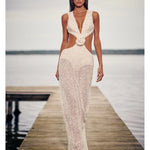 Off White Sequin Dress - Endless - UAE Rental and Resale for Women's Fashion