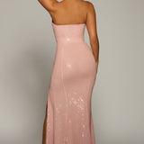 Sansel Embellished Halterneck Gown