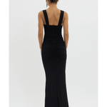 Oliana Sheer Waist Keyhole Maxi Dress - Endless - UAE Rental and Resale for Women's Fashion