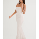 Olivette Crystal Satin Corset Maxi Dress - Endless - UAE Rental and Resale for Women's Fashion
