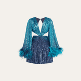 Ombre Sequin Mini Dress - Endless - UAE Rental and Resale for Women's Fashion