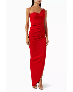 One-shoulder Crystal Maxi Dress - Endless - UAE Rental and Resale for Women's Fashion