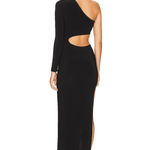 One Shoulder Cut Out Evening Dress - Endless - UAE Rental and Resale for Women's Fashion