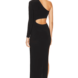 One Shoulder Cut Out Evening Dress - Endless - UAE Rental and Resale for Women's Fashion