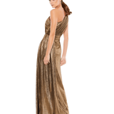 One Shoulder Draped Gown - Endless - UAE Rental and Resale for Women's Fashion