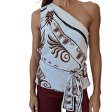 One Shoulder Holiday Top - Endless - UAE Rental and Resale for Women's Fashion