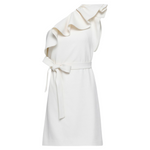 One-Shoulder Ruffle Mini Dress - Endless - UAE Rental and Resale for Women's Fashion