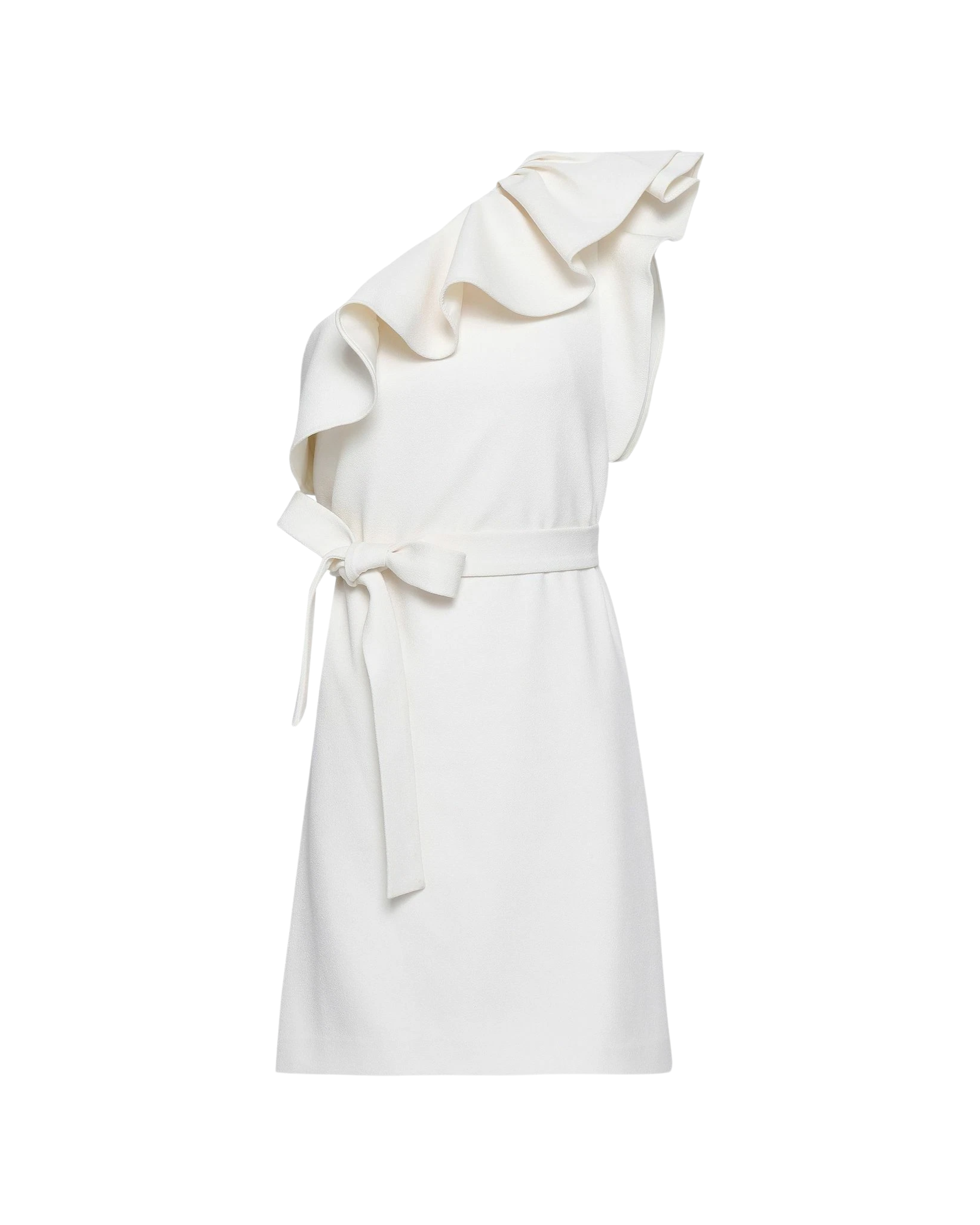 One-Shoulder Ruffle Mini Dress - Endless - UAE Rental and Resale for Women's Fashion