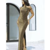Opal Glitter Maxi Dress - Endless - UAE Rental and Resale for Women's Fashion