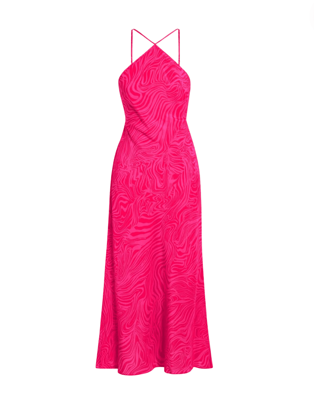 Opal Printed Silk-Crepe Midi Dress - Endless - UAE Rental and Resale for Women's Fashion