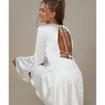 Open Back Flowy Dress - Endless - UAE Rental and Resale for Women's Fashion