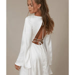 Open Back Flowy Dress - Endless - UAE Rental and Resale for Women's Fashion