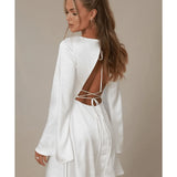 Open Back Flowy Dress - Endless - UAE Rental and Resale for Women's Fashion