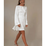 Open Back Flowy Dress - Endless - UAE Rental and Resale for Women's Fashion