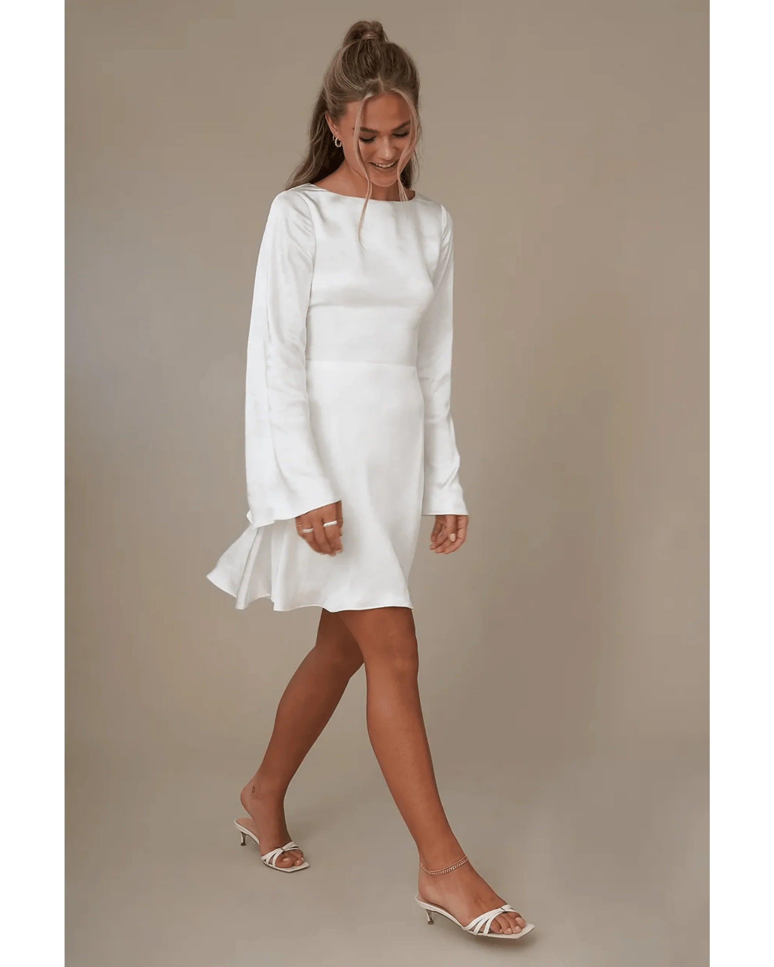 Open Back Flowy Dress - Endless - UAE Rental and Resale for Women's Fashion