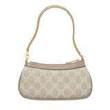 Ophidia Leather-trimmed Canvas-jacquard Shoulder Bag - Endless - UAE Rental and Resale for Women's Fashion