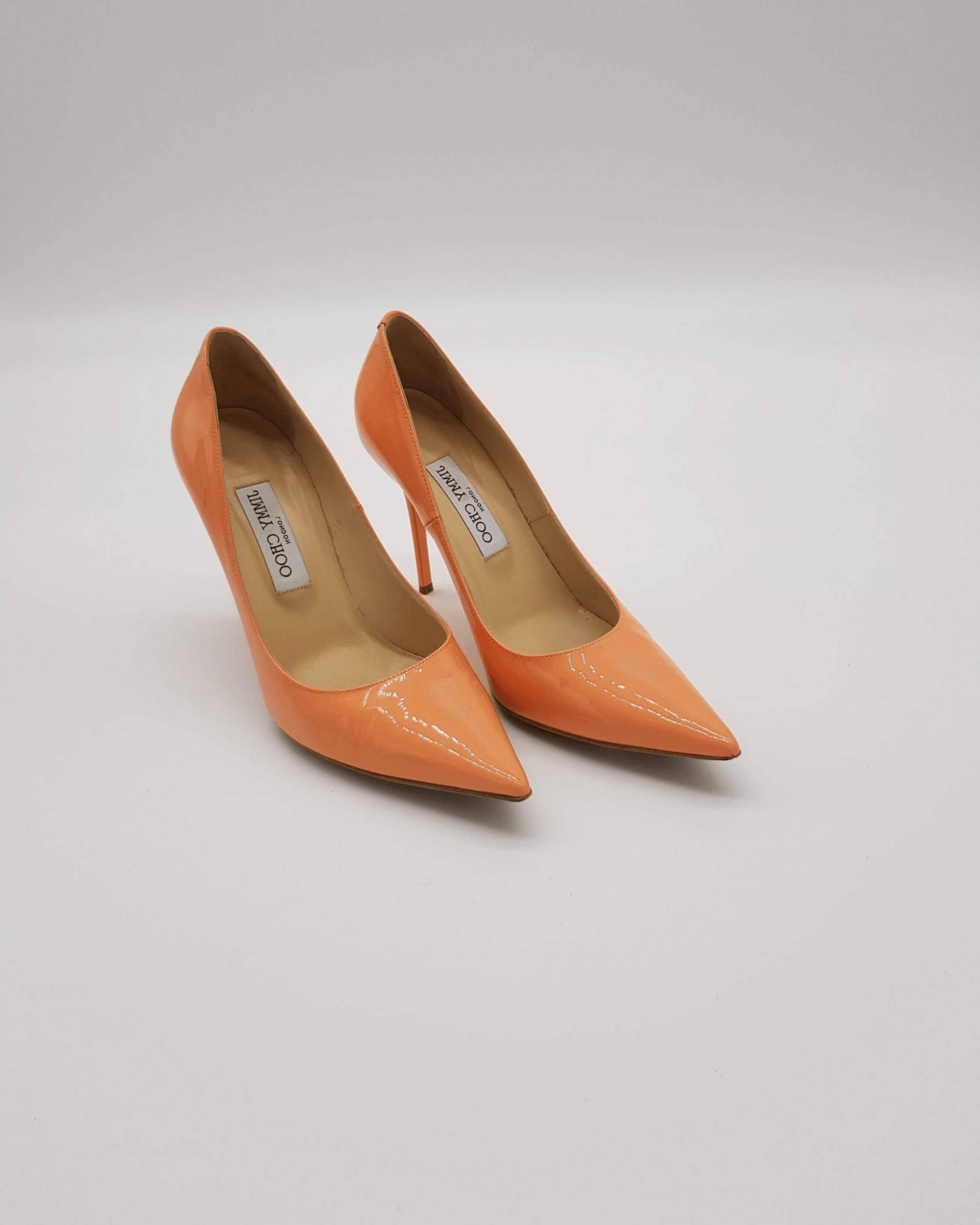 Orange Patent Anouk Pumps - Endless - UAE Rental and Resale for Women's Fashion