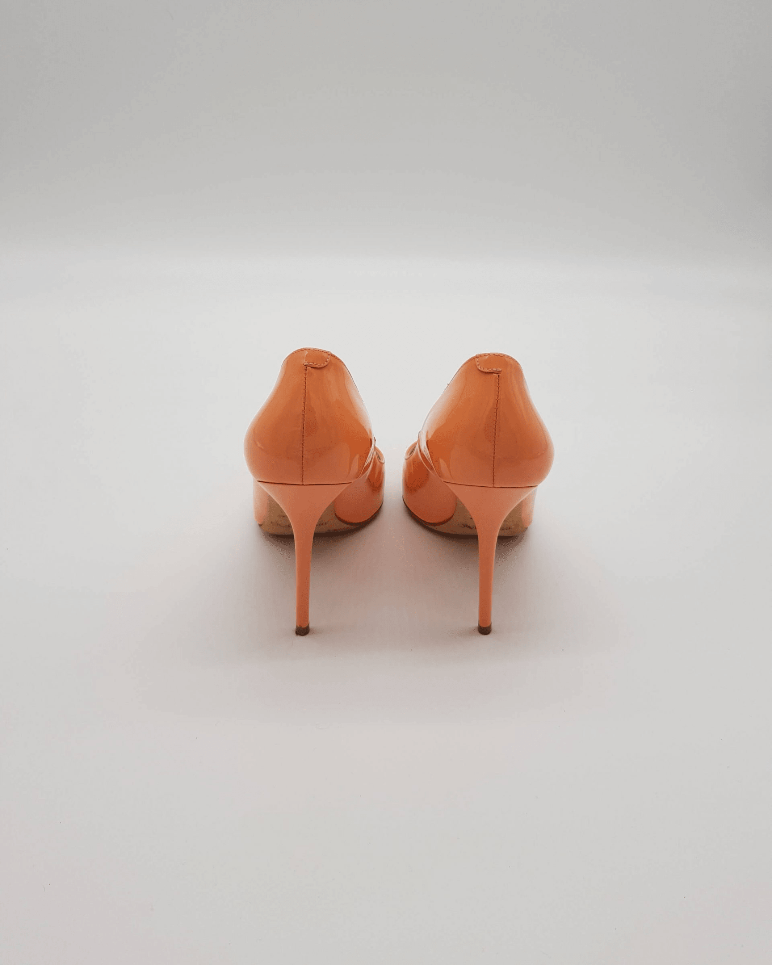Orange Patent Anouk Pumps - Endless - UAE Rental and Resale for Women's Fashion