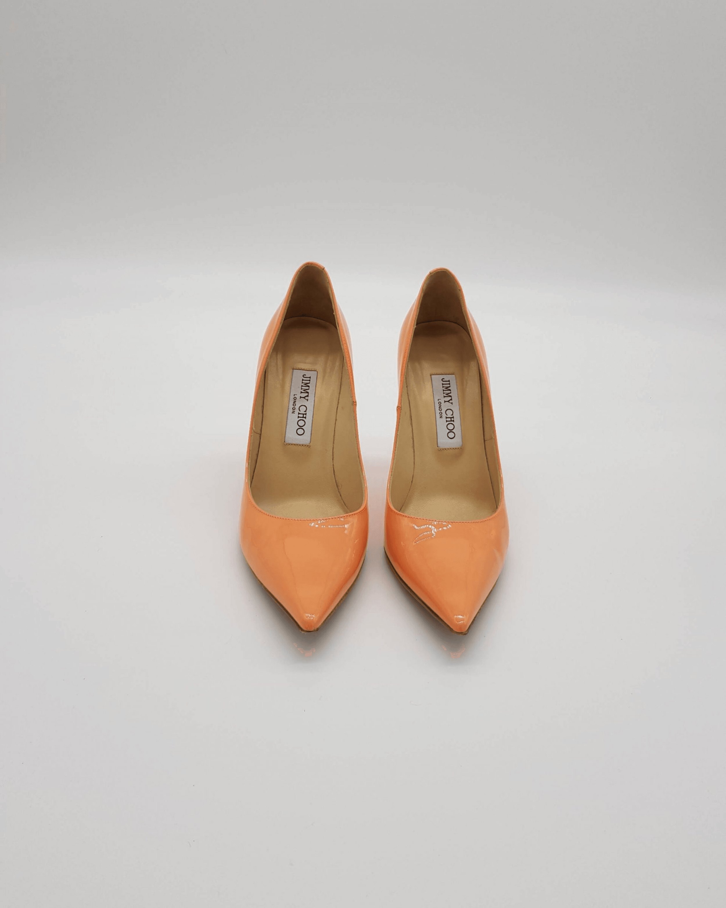 Orange Patent Anouk Pumps - Endless - UAE Rental and Resale for Women's Fashion