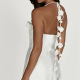 Otillie Rose Halter Mini Dress - Endless - UAE Rental and Resale for Women's Fashion