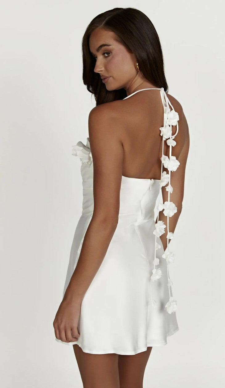 Otillie Rose Halter Mini Dress - Endless - UAE Rental and Resale for Women's Fashion