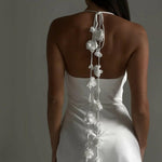 Otillie Rose Halter Mini Dress - Endless - UAE Rental and Resale for Women's Fashion