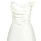 Otillie Rose Halter Mini Dress - Endless - UAE Rental and Resale for Women's Fashion