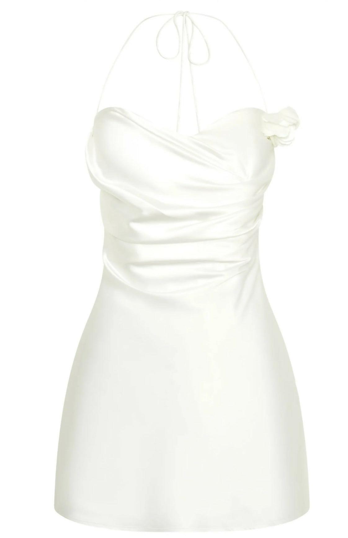 Otillie Rose Halter Mini Dress - Endless - UAE Rental and Resale for Women's Fashion