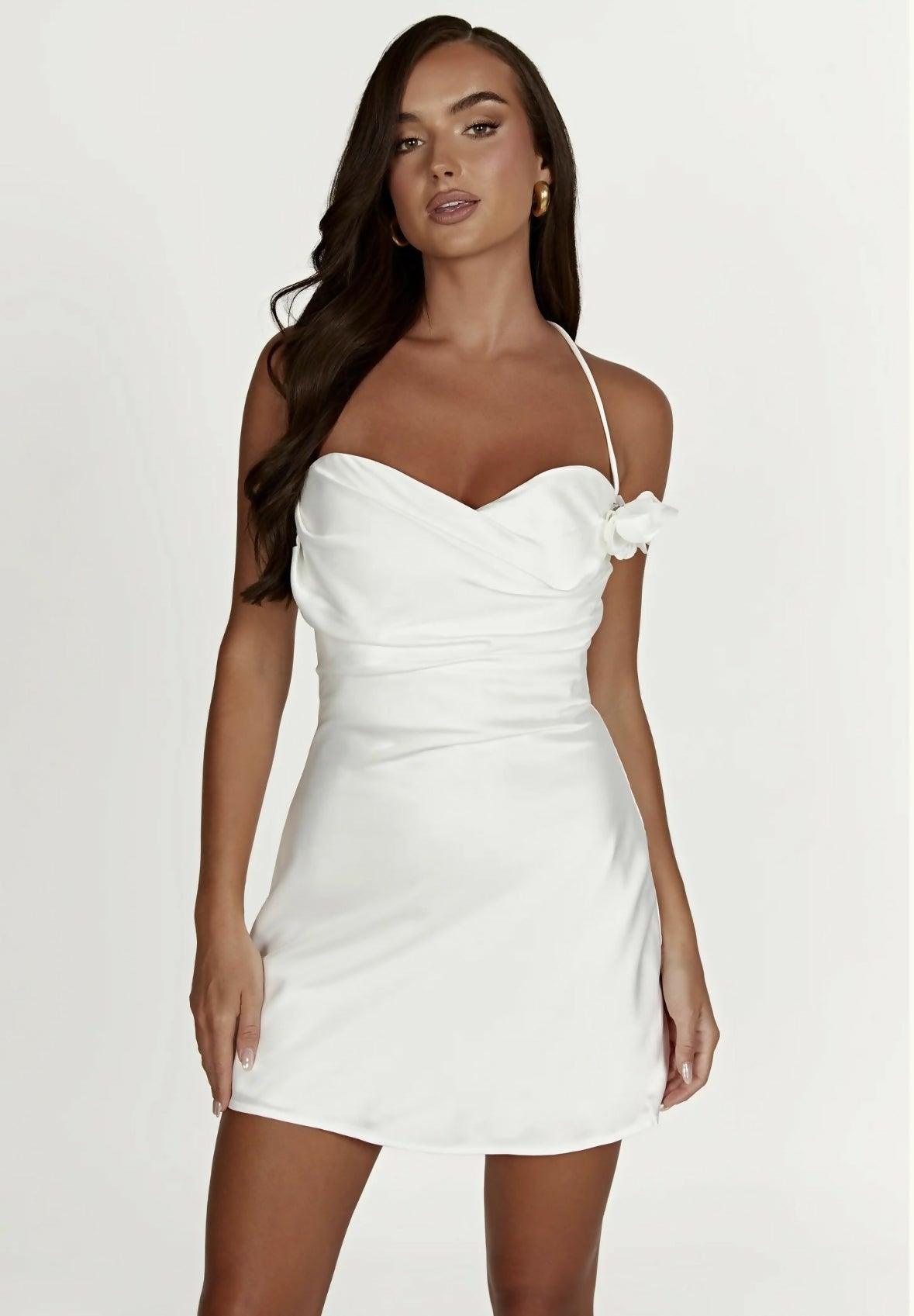 Otillie Rose Halter Mini Dress - Endless - UAE Rental and Resale for Women's Fashion