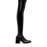 Over-The-Knee Logo Boots - Endless - UAE Rental and Resale for Women's Fashion