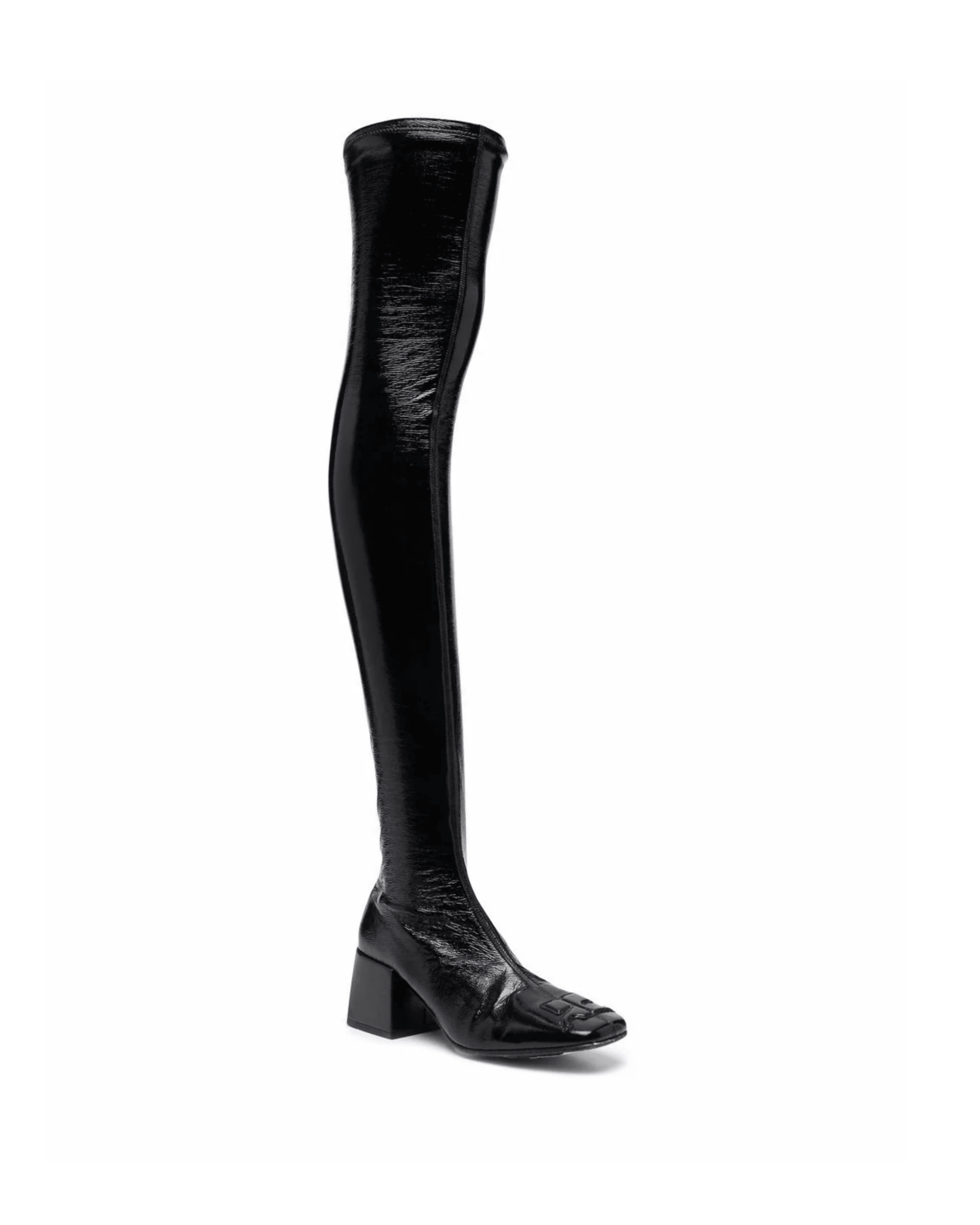 Over-The-Knee Logo Boots - Endless - UAE Rental and Resale for Women's Fashion